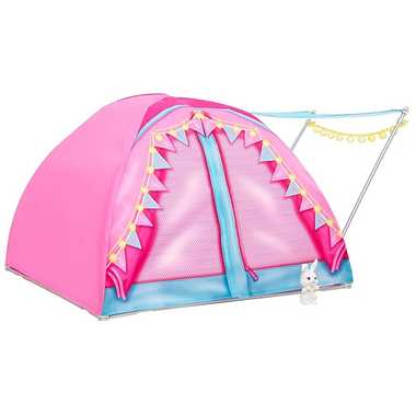 【メーカー取寄】HGC18 ＨＧＣ１８　バービー　かわいいピンクのテントとキャンプセット