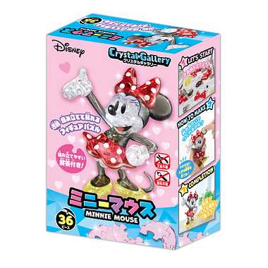 クリスタルギャラリーミニーマウス(カラー) | 玩具の卸売サイト カワダ 