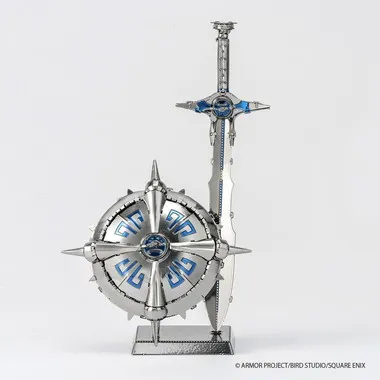 EP 5 631 ドラゴンクエスト　メタリックナノパズル　＜はぐれメタルの剣＆はぐれメタルの盾＞