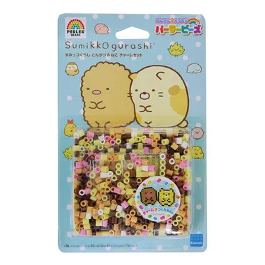 80-53123 パーラービーズ すみっコぐらし とんかつ＆ねこチャームセット
