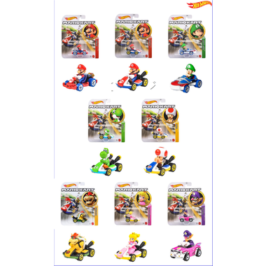 【予約】【GBG25-988M	HW マリオカートアソート】HDB34  HW マリオカート　マリオ/スケルトン