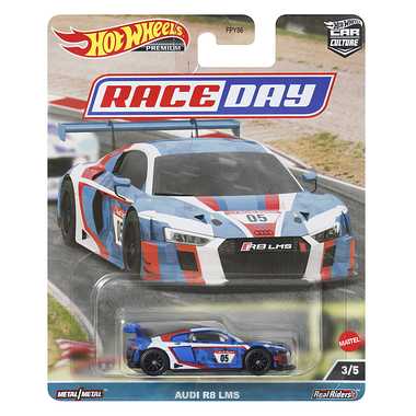 HKC61 ＨＫＣ６１　ホット　ウィール　カーカルチャー　－　レース・デー　－　アウディ　Ｒ８　ＬＭＳ