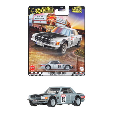 【予約】HRT63  ホットウィール ブールバード '80 メルセデス・ベンツ 500 SLC ラリー