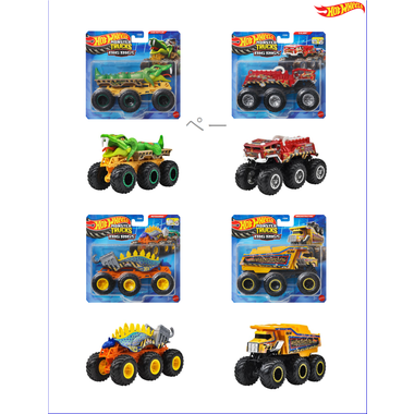 【予約】HWN86-986J  HW モンスタートラック トランスポーター アソート