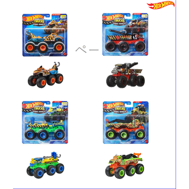 【予約】HWN86-986K  HW モンスタートラック トランスポーター アソート