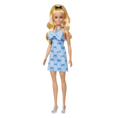 【予約】HYT93  バービー ファッショニスタ リボンブルーワンピース
