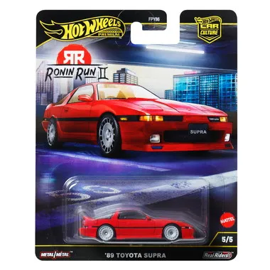 【予約】JBK90  ホットウィール カーカルチャー ローニン・ランⅡ '89 トヨタ スープラ