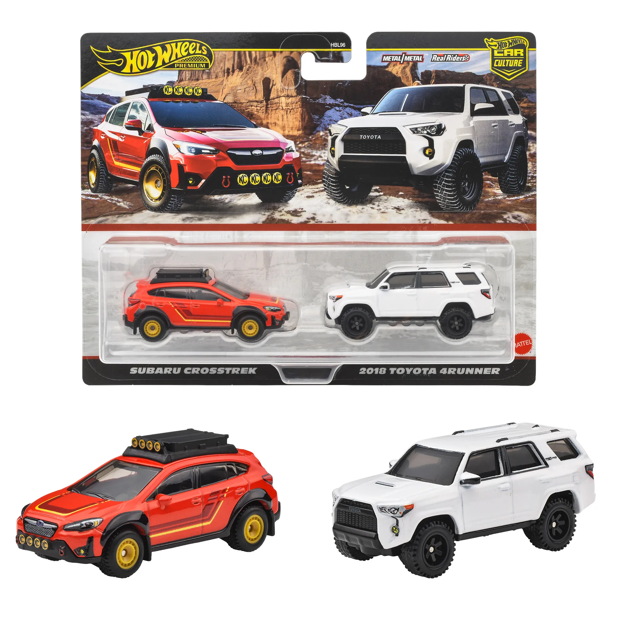 【予約】JBK98  プレミアム 2パック スバル クロストレック / 2018 トヨタ 4ランナー