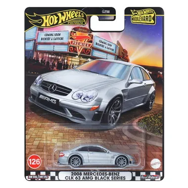 【予約】JBL07  ホットウィール ブールバード 2008メルセデス・ベンツ CLK 63 AMG ブラック・シリーズ