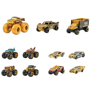 【予約】JDW07 　HW　モンスタートラック　ビッグフット　トロフィーチャンピオンコレクションセット