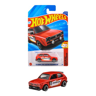 【予約】JFN84  ホットウィール ベーシックカー '73 ホンダ シビック カスタム