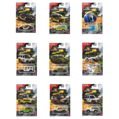 【予約】JGL59 　マッチボックス　ジュラシック・ワールド　ベーシックカー