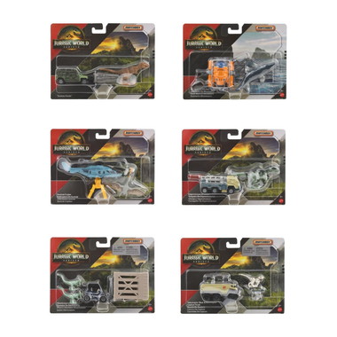 【予約】JGL74 　マッチボックス　ジュラシック・ワールド　トランスポーターズ　アソート