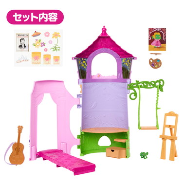 【予約】JGR71  ディズニープリンセス ラプンツェル ストーリータワー