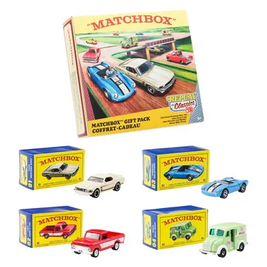【予約】JHB37  マッチボックス マテル80周年 4パック