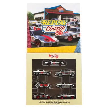 【予約】JHF01  ホットウィール マテル80周年 7パック