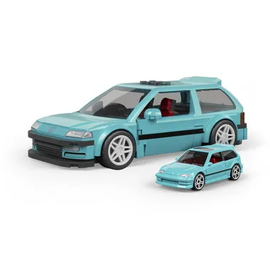 JHF62 マテル ブリックショップ ホットウィール カスタム '90 ホンダ
