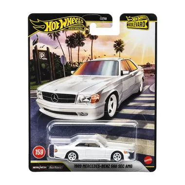 【予約】JHW37  ホットウィール ブールバード 1989 メルセデス・ベンツ 560 SEC AMG