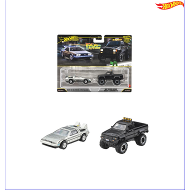 【予約】JHW48  HW プレミアム2パック バック・トゥ・ザ・フューチャー タイムマシン / 1987 トヨタ ピックアップ トラック