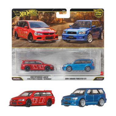 【予約】JHW46  ＨＷプレミアム2パック 2005 三菱ランサー エボリューション IX ワゴン / 2004 スバル フォレスター STI