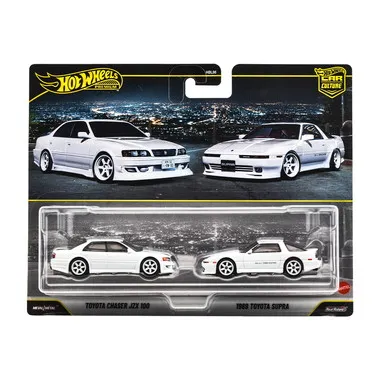 【予約】JHW57  ホットウィール プレミアム2パック トヨタ チェイサー JZX 100 / 1989 トヨタ スープラ