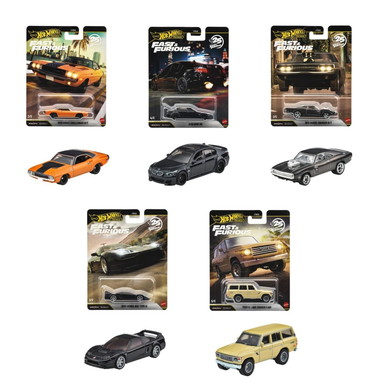 【予約】JHW74 ホットウィール ワイルド・スピード プレミアム アソート 1970 ダッジ チャージャー R/T