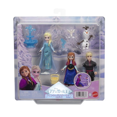 【予約】JJP89  アナ雪 メインキャラクターセット（ミニドール）