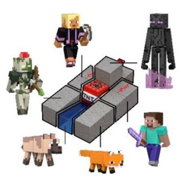 【予約】JJR86  マインクラフト ベーシックフィギュア マインクラフト カイ