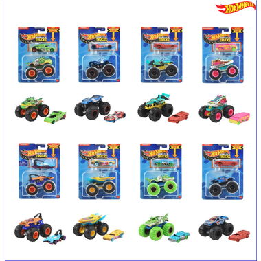 【予約】JJT55  HW モンスタートラック + ダイキャストカー レイジアサウル/インベーダー