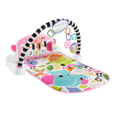 【予約】JLK18  あんよでキック！感覚が育つ4WAYバイリンガル・ピアノジム　ピンク