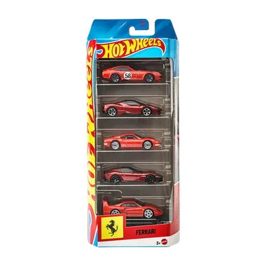 【予約】JLN12  ホットウィール ベーシックカー フェラーリ 5カーパック
