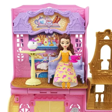 【予約】JLT63  ディズニープリンセス たのしいおみせ ベルのティーショップ（かさねるおしろシリーズ！ミニドール）