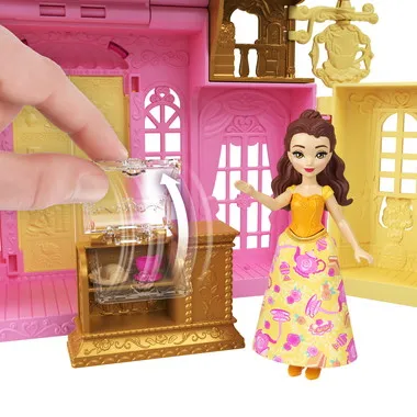 【予約】JLT63  ディズニープリンセス たのしいおみせ ベルのティーショップ（かさねるおしろシリーズ！ミニドール）