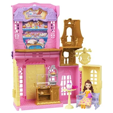【予約】JLT63  ディズニープリンセス たのしいおみせ ベルのティーショップ（かさねるおしろシリーズ！ミニドール）