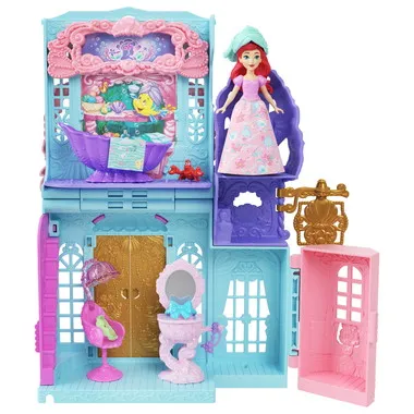 【予約】JLT64  ディズニープリンセス　たのしいおみせ アリエルのリラックススパ（かさねるおしろシリーズ！ミニドール）