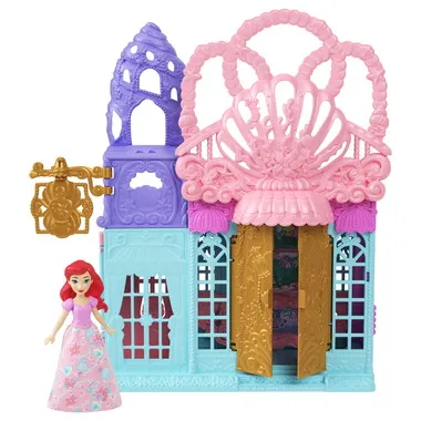 【予約】JLT64  ディズニープリンセス　たのしいおみせ アリエルのリラックススパ（かさねるおしろシリーズ！ミニドール）