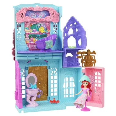 【予約】JLT64  ディズニープリンセス　たのしいおみせ アリエルのリラックススパ（かさねるおしろシリーズ！ミニドール）