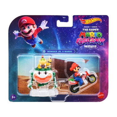【予約】JMG35  ホットウィール ザ・スーパーマリオギャラクシー・ムービー クッパJr. × マリオ