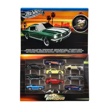 予約】JMH16 ホットウィール ワイルド・スピード 10カーパック | 玩具
