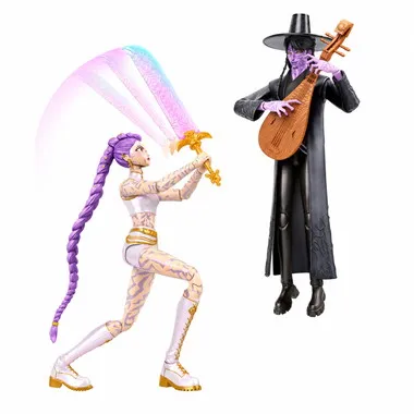 【予約】JRY40  KPOPガールズ! デーモン・ハンターズ アクションフィギュア 2ﾀｲセット ルミ＆ジヌ