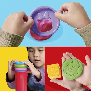 G2322  プレイ・ドー かさねてハッピー ミッキーのねんどでスタンプセット