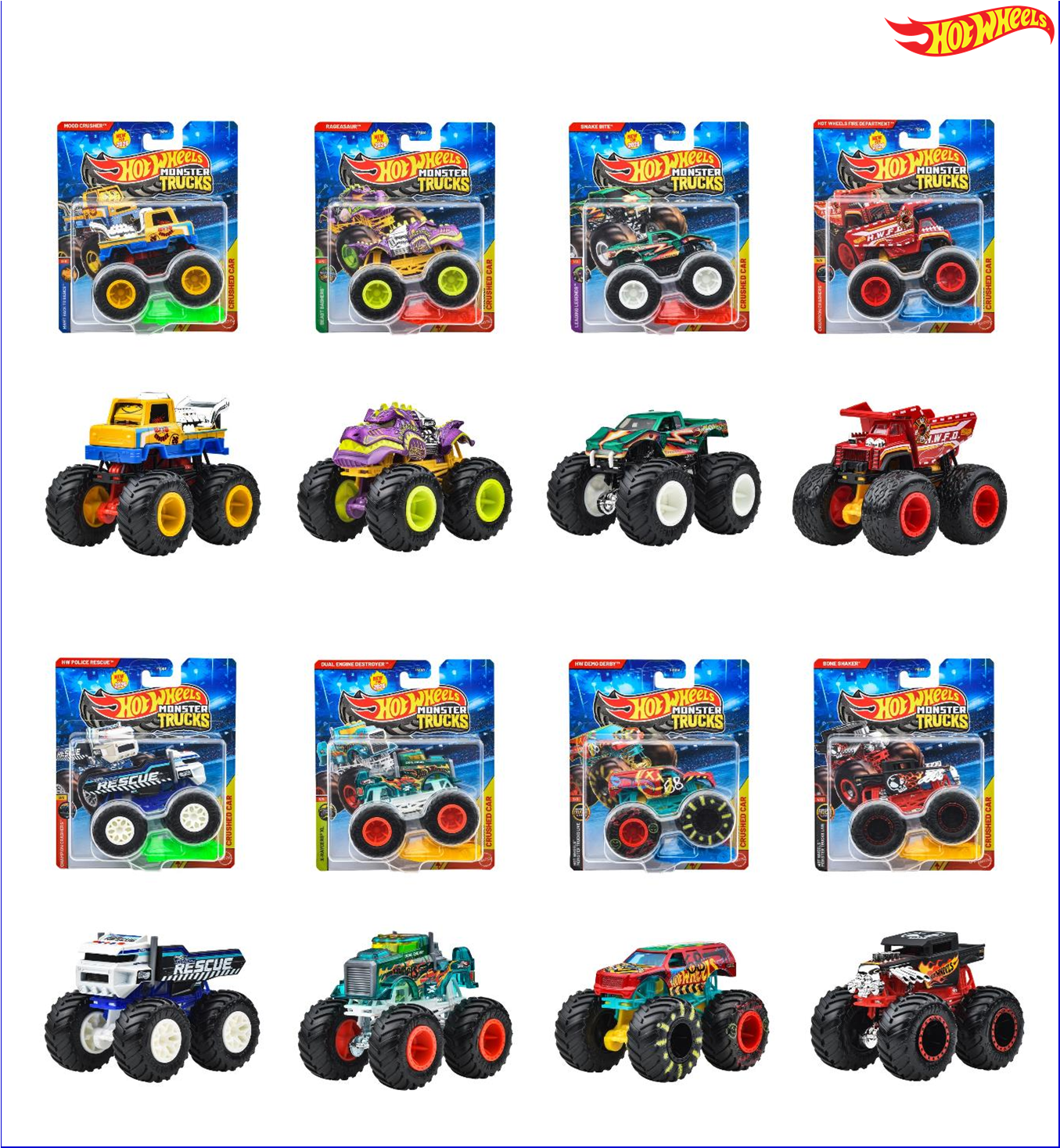 【予約】FYJ44-982B	HWモンスタートラック　１：６４　アソー