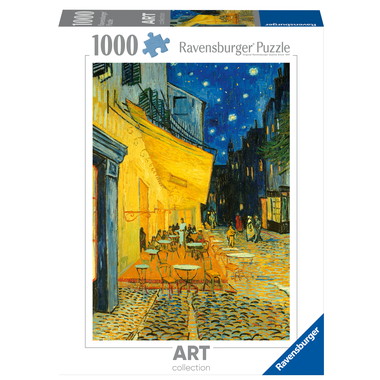 【メーカー取寄】12000060 ゴッホ「夜のカフェテラス」　1000ピース