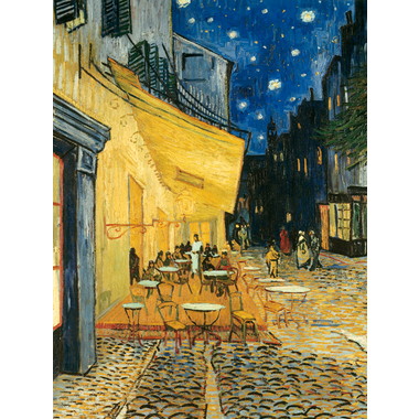 【メーカー取寄】12000060 ゴッホ「夜のカフェテラス」　1000ピース