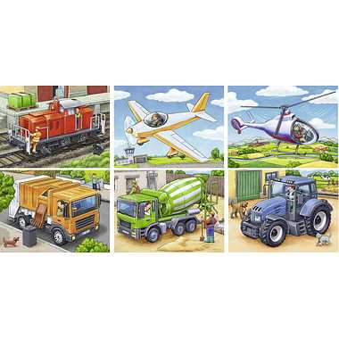 07406 トランク入キューブパズル のりもの