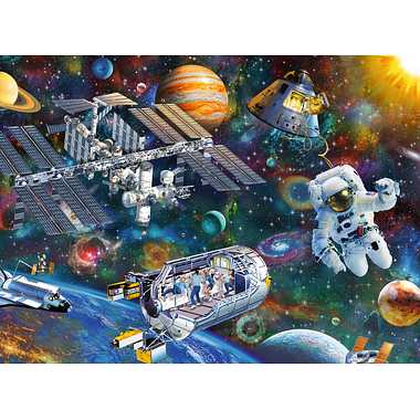 |メーカー品切れ中|【メーカー取寄】12692 7 パズル 宇宙探検 200ピース
