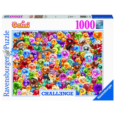 【メーカー取寄】17259 7 ジグソーパズル　ジェリニがいっぱい　1000ピース