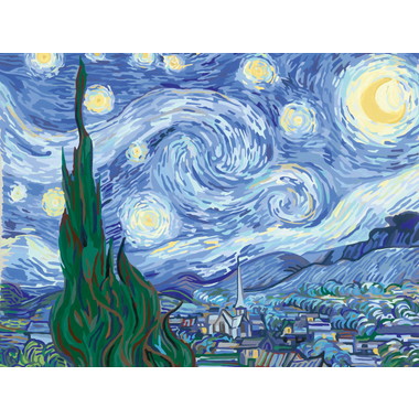 【メーカー取寄】6235186 クレアート　ゴッホ「星月夜」