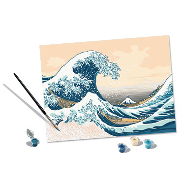 【メーカー取寄】6236909 クレアート　葛飾北斎「富嶽三十六景神奈川沖浪裏」