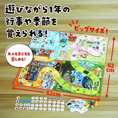 【メーカー取寄】2661 １年のぎょうじすごろく